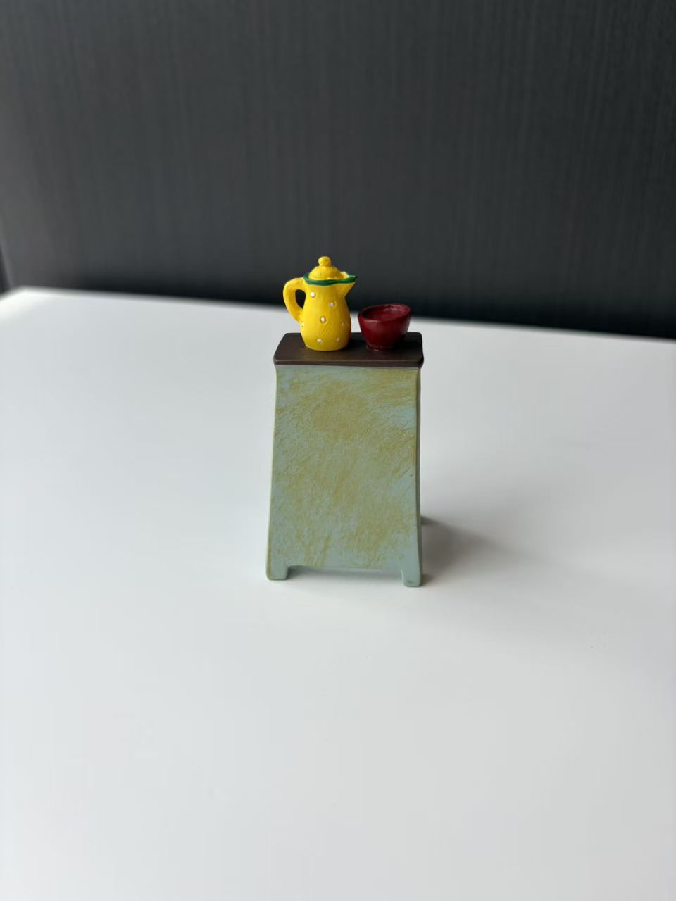 Ornawe Mini Resin Café Sign Figurine – Tabletop Bistro Decor